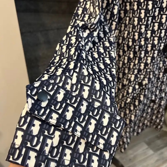 Di*or Print Nylon Jacket Sz.S - Picture 7 of 8